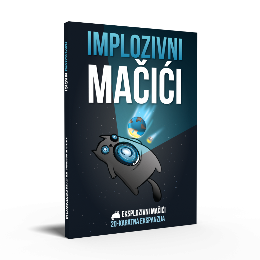 Implozivni Mačići, Serbian edition of Imploding Kittens with redrawn logo
