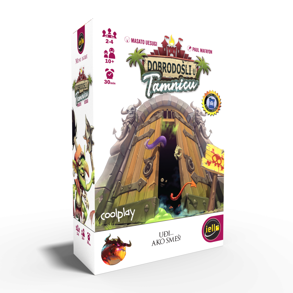 Dobrodošli u Tamnicu, Serbian edition with a fully hand-redrawn title logo