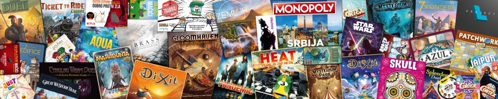 Dozens of localized board game boxes and covers in one collage
