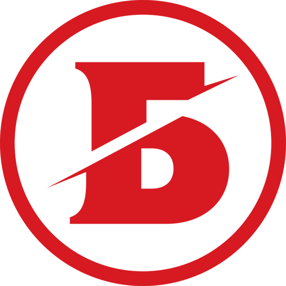 Bekon Б mark, isolated